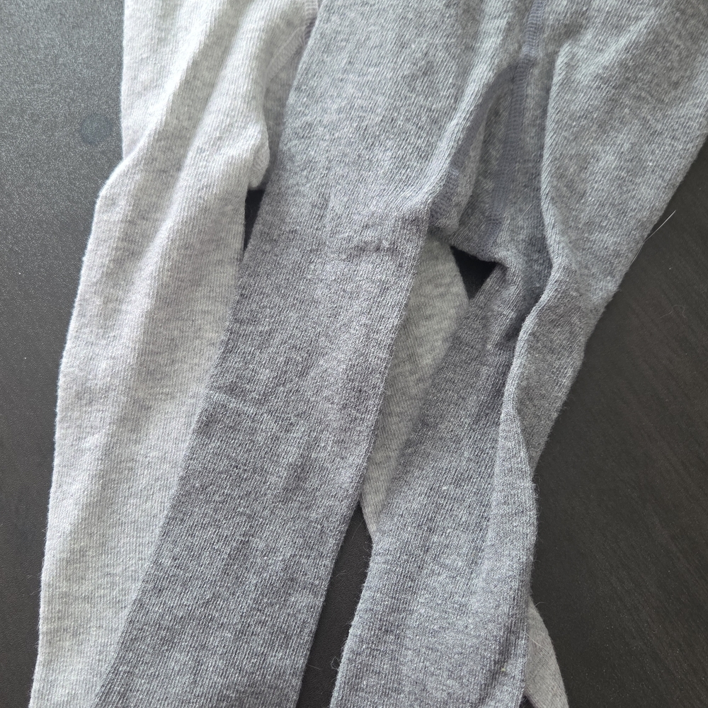 LAST CHANCE NEW H&M Newborn Baby Girl Warm Footed Leggings ×2 Pairs 0-2mo